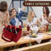 Wine Tote Bag with 6 Compartments view 4