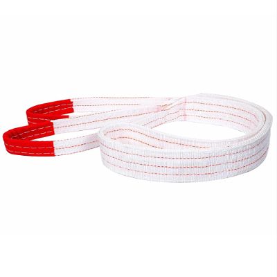 Industrial Heavy-Duty Flat Webbing Sling 2T–10T for Cranes, Forklifts, Rigging and Towing, Reinforced Webbing, 2T × 8 m