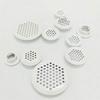 10 Stainless Steel Ventilation Grilles with Mesh Holes for Wardrobes, Louvered Vent Cover, Milky White (Flat 25 mm) view 4