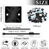 300-Piece Black Adhesive Cable Tie Mount Set view 2