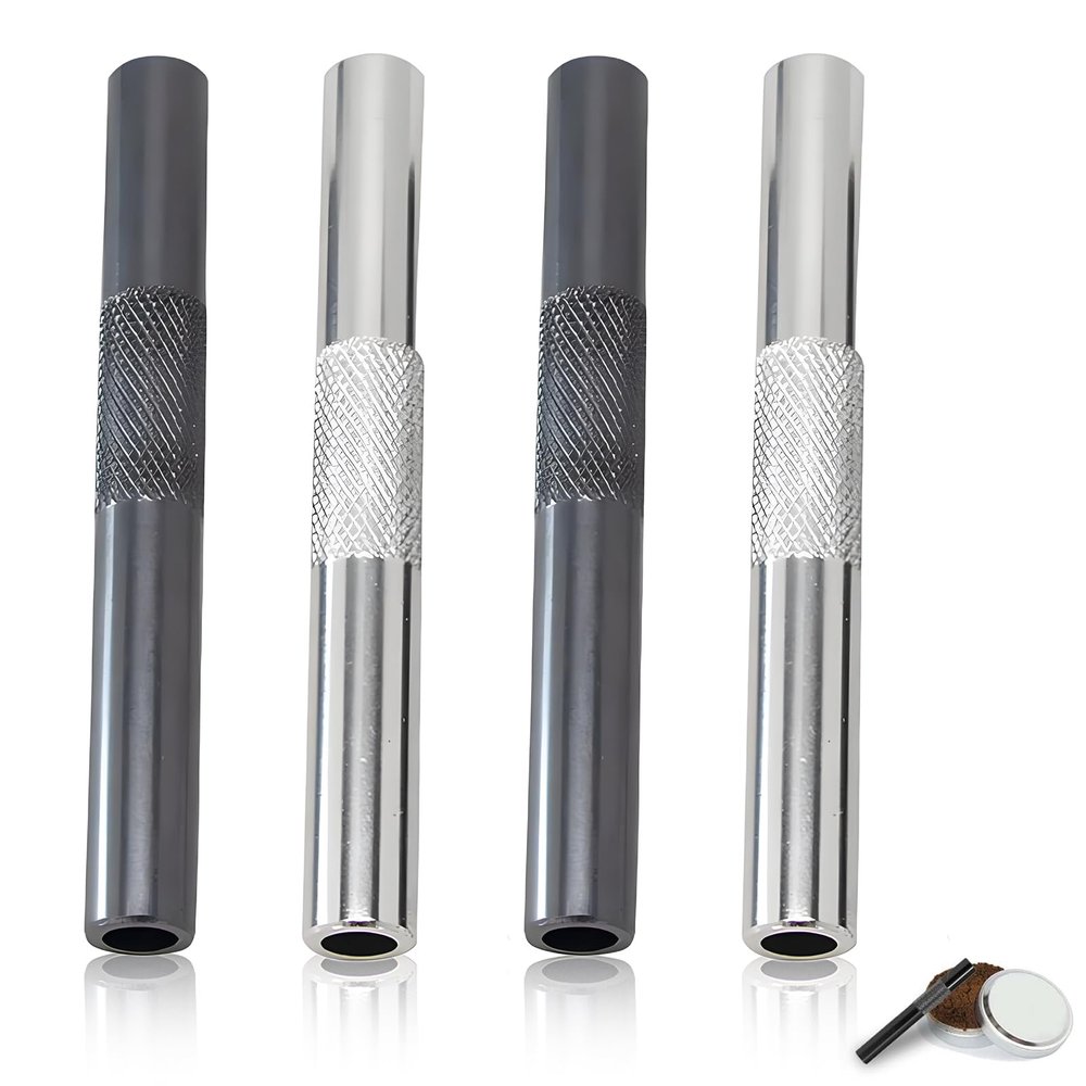 COZERI 4-Pack 7cm Premium Metal Sniffer Set