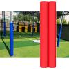 Basketball Hoop Pole Padding, Round Pole Covers, 2-Pack, 183 cm, Waterproof Outdoor Foam Protection, Red, 2.5 in (6 cm) view 1