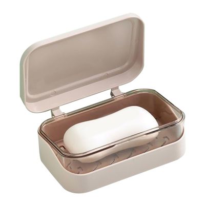 Portable Soap Dish with Drainage Tray