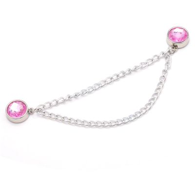Adjustable Pants Hem Clips with Rhinestones