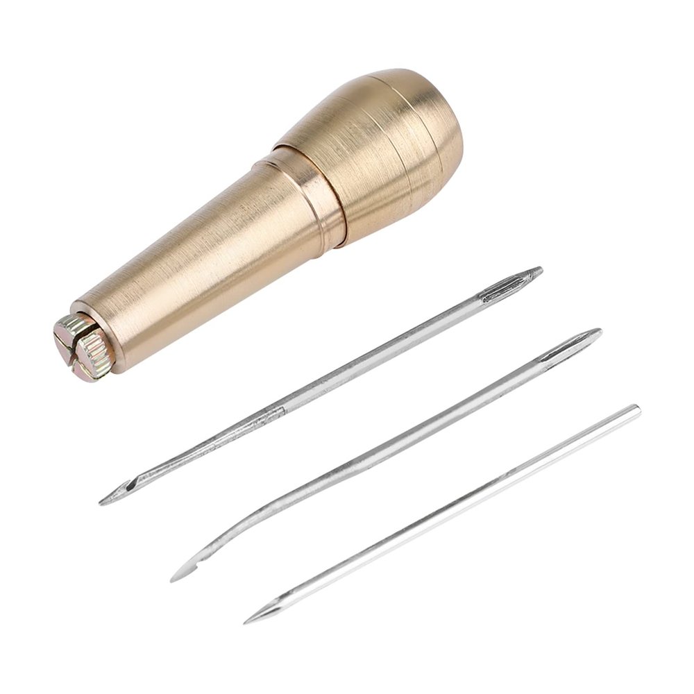BONKZEBU Leather Craft Tool with 3 Needles