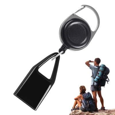 Retractable Lighter Holder - Keychain Lighter Clip
