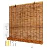 Natural Bamboo Roller Shade view 1
