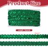 WADORN 13m Sequin Trim, 2.4cm Wave Lace with Sequins view 2