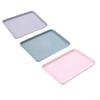 Elegant Modern Serving Tray for Snacks and Drinks (Pink) view 3