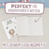 hellomini DIN A5 Homework Planner Cover with Personalized Name Insert, Optional Notebook view 3