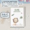 hellomini DIN A5 Homework Planner Cover with Personalized Name Insert, Optional Notebook view 4