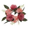 OUNONA Artificial Rose Candle Ring view 1