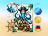 Junaversum 6 Pirate Invitations for a Child’s 6th Birthday with Envelopes, Gift Bags & Stickers view 3