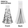 WADORN 2-Pack Black & White Dog Towels view 4