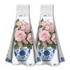 WADORN 2-Piece Chinoiserie Hand Towel Set view 1