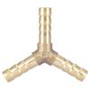 TOPINCN 14 mm OD Brass Y Hose Connector, Long Service Life, Suitable for Air, Water and Gas, Easy to Install (4 mm, 4 pcs) view 1