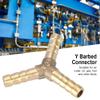 TOPINCN 14 mm OD Brass Y Hose Connector, Long Service Life, Suitable for Air, Water and Gas, Easy to Install (4 mm, 4 pcs) view 2