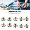 Honey Bee Iron-On Patches - 10pcs view 2
