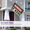 Cool Flag “Room Guys Beware Of Mark,” Bedroom, Door and Garage Decoration for Men (152 x 244 cm) view 3