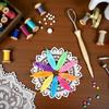 Wyjuan 9 Colorful Plastic Shuttles for Lace Making view 4