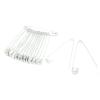 RIZGHWOY 40-Piece Colored Iron Safety Pins for Jewelry Making and Sewing view 2