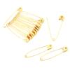 RIZGHWOY 40-Piece Colored Iron Safety Pins for Jewelry Making and Sewing view 4