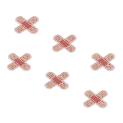Embroidered Iron-On Patches - 6pcs
