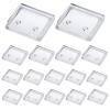 Clips for Attaching Shower Curtains, Waterproof, Non-Slip view 1