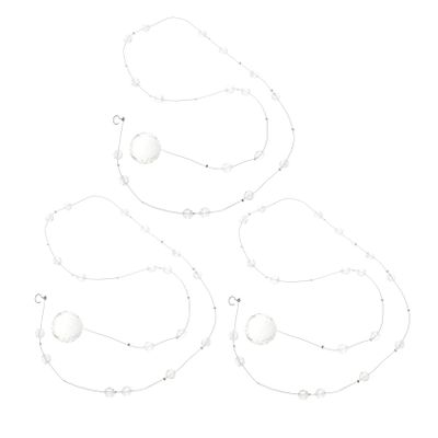 GALPADA 3-Piece Beaded Curtain Decoration Strings