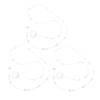 GALPADA 3-Piece Beaded Curtain Decoration Strings view 1