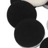 Qcwwy Ink Blending Foam Replacement Sponge, 10 PCs White Paper Craft Mini Blending Tool view 4