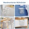 Generic Foldable, Drill-Free Trash Bag Holder view 4