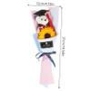 VICASKY Graduation Flower Bouquet with Cap view 2