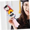 VICASKY Graduation Flower Bouquet with Cap view 3