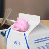 Silicone Milk Bottle Caps, 3D Printed Cow-Shaped view 3