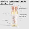 MilaBoo 2-Pack Wine Labels with Bow | Various Occasions | Elegant Self-Adhesive & Waterproof Bottle Labels (Baby Girl - Pink) view 4