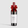 MilaBoo 2-Pack Wine Labels with Ribbon | Various Occasions | Elegant Self-Adhesive & Waterproof Bottle Labels (Retirement - Red) view 1