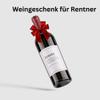 MilaBoo 2-Pack Wine Labels with Ribbon | Various Occasions | Elegant Self-Adhesive & Waterproof Bottle Labels (Retirement - Red) view 3