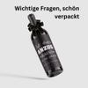 MilaBoo 2-Pack Wine Labels with Ribbon | Various Occasions | Elegant Self-Adhesive & Waterproof Bottle Labels (Best Man - Black) view 3