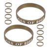 ifundom 10 Pack Class Silicone Bracelets view 1
