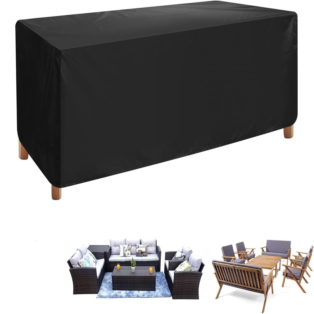 CFRJDJ Patio Furniture Cover 130 x 45 x 100 cm, 420D Oxford Fabric