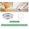 Silicone Jar Seals - Airtight Design Replacement Gaskets view 4
