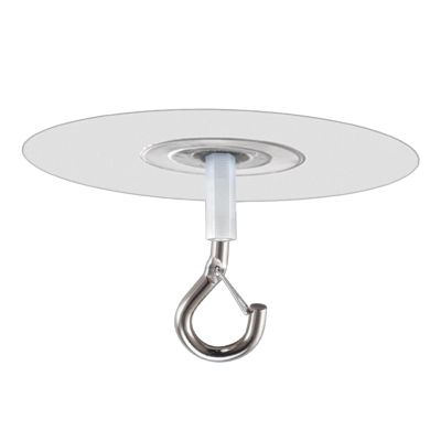 Adhesive Ceiling Hooks - No-Drill Design
