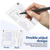 100 Paper Oil Change Labels with Hole and String view 3