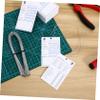 100 Paper Oil Change Labels with Hole and String view 4
