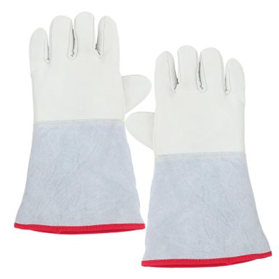 HYTROVE 1 Pair Cold-Resistant Protective Gloves for Men, Insulated Waterproof Freezer Mittens