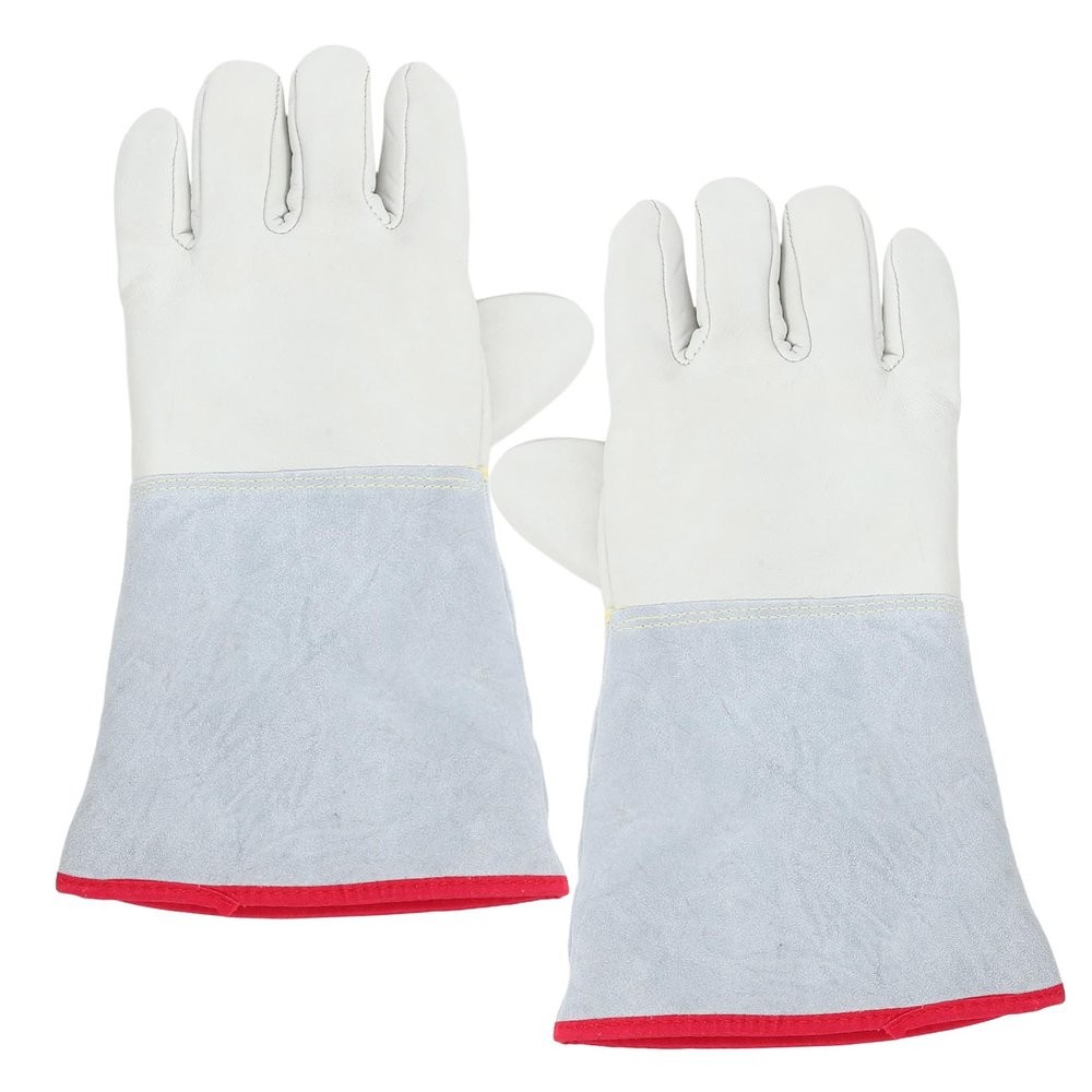 HYTROVE 1 Pair Cold-Resistant Protective Gloves for Men, Insulated Waterproof Freezer Mittens