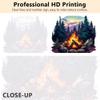 TISHIRON Paint by Numbers Kit for Adults - Campfire in the Forest view 2