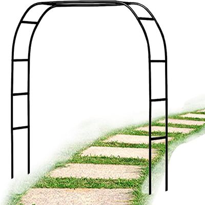 Sturdy Metal Garden Arch Trellis for Weddings and Roses, Easy Assembly