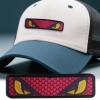 Fabric Patches - Snake Eyes Iron-On for Backpacks | Reflective for Backpack, Helmet, Jacket Stickers 2-Pack view 3